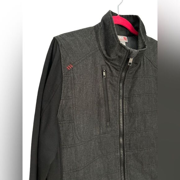 Ariat FR Cloud 9 Insulated Jacket Gray Black Zip XL NWOT 6 0451 - Picture 3 of 14